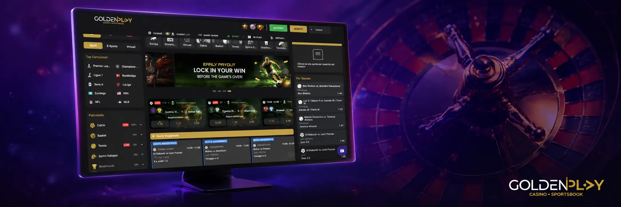 Come Iniziare a Giocare ai Giochi Live su Golden Play