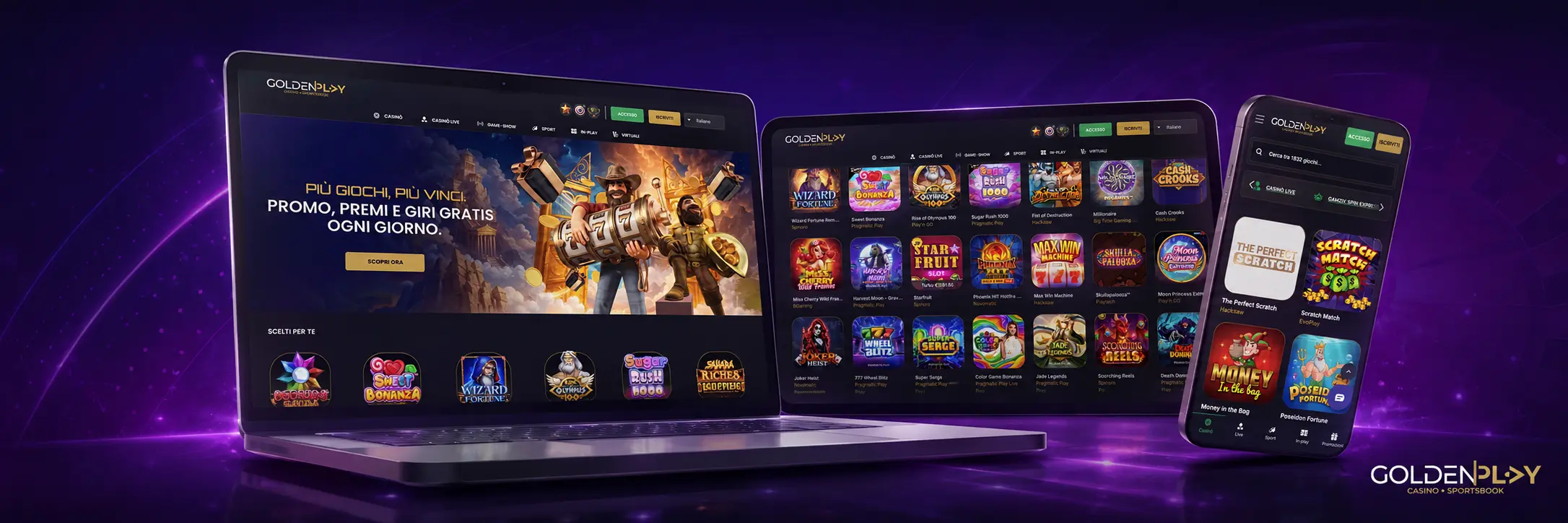 Registrazione e Accesso a Golden Play