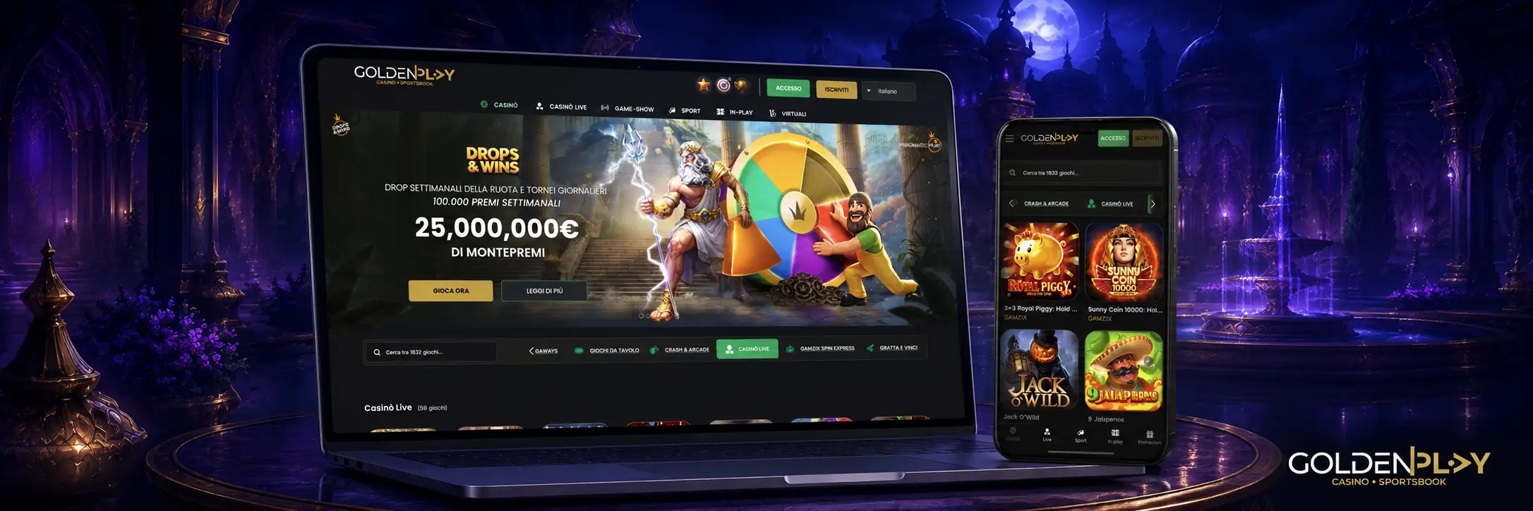 Come Iniziare a Giocare alle Slot su Golden Play
